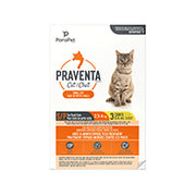 K9 PRAVENTA 360 Chat Parapet pour Petits Chats 3 Tubes